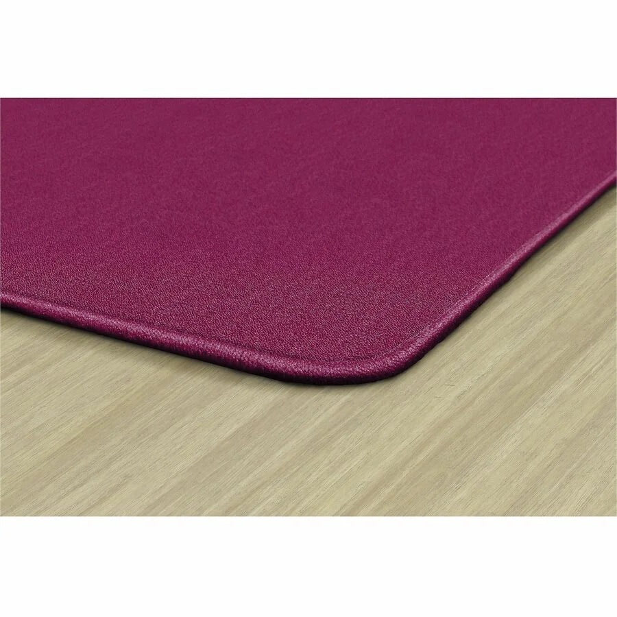 Flagship Carpets Americolors Cranberry Nylon Yarn Rug - Traditional Floor - Rugs & Mats