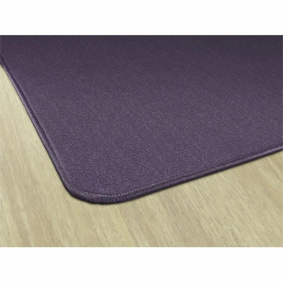 Flagship Carpets Americolors Solid Color Rug - Pretty Purple Traditional Floor - Rugs & Mats