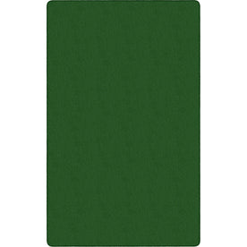 Flagship Carpets Americolors Solid Color Rug - Traditional Floor - 72’’x48’’ Rectangle - Clover Nylon Yarn - Rugs & Mats