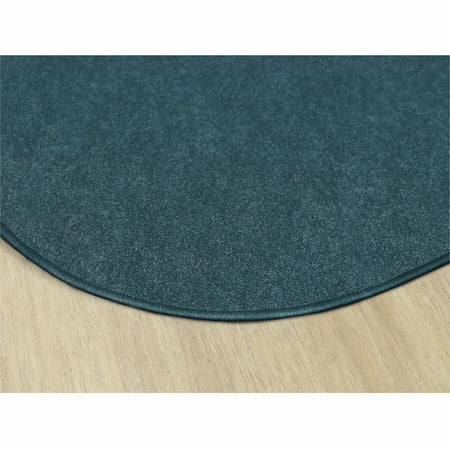 Flagship Carpets Amerisoft Marine Blue Round Rug - 72’’ Diameter - Rugs & Mats