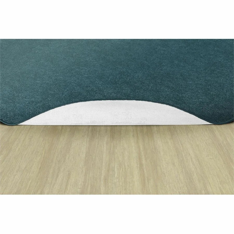 Flagship Carpets Amerisoft Marine Blue Round Rug - 72’’ Diameter - Rugs & Mats