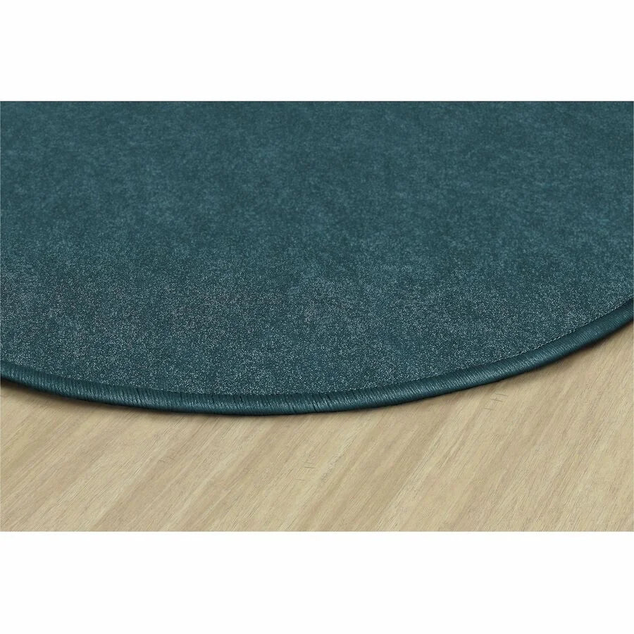 Flagship Carpets Amerisoft Marine Blue Round Rug - 72’’ Diameter - Rugs & Mats