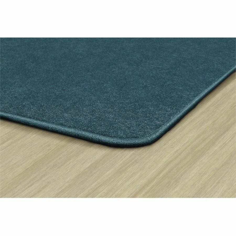 Flagship Carpets Amerisoft Marine Blue Rug - 108’’x72’’ Rectangle - Nylon/Polyester - Rugs & Mats