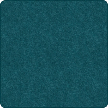 Flagship Carpets Amerisoft Marine Blue Square Rug - 12x12 ft - Nylon/Polyester - Rugs & Mats