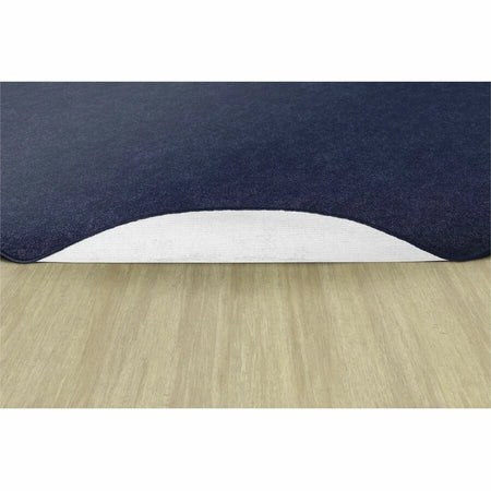 Flagship Carpets Amerisoft Navy Blue Oval Rug - 12 ft x 90’’ - Nylon/Polyester - Rugs & Mats