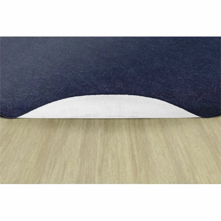 Flagship Carpets Amerisoft Navy Blue Round Rug - 72’’ Diameter - Rugs & Mats