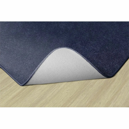 Flagship Carpets Amerisoft Navy Blue Rug - 108’’x72’’ Rectangle - Nylon/Polyester - Rugs & Mats