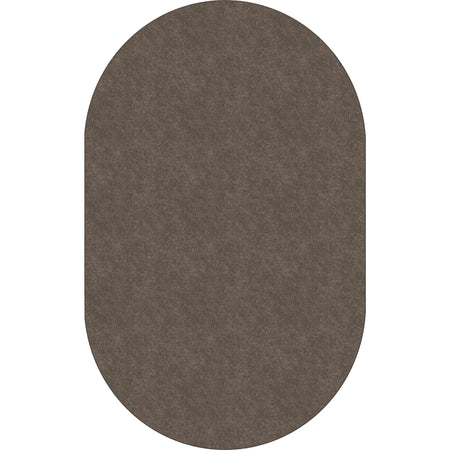 Flagship Carpets Amerisoft Oval Rug - Wheat - 12ft x 90’’ - Nylon/Polyester - Rugs & Mats