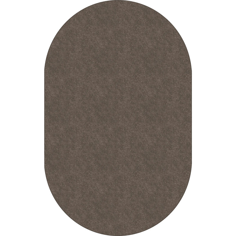 Flagship Carpets Amerisoft Oval Rug - Wheat - 12ft x 90’’ - Nylon/Polyester - Rugs & Mats