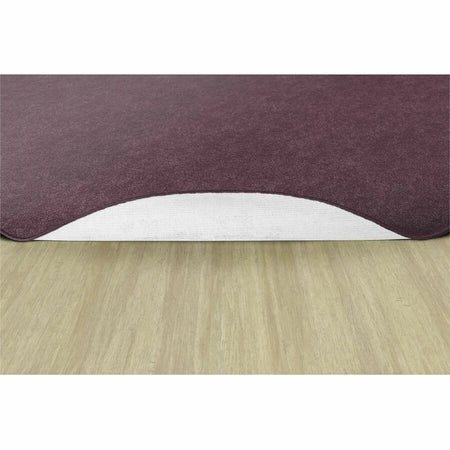 Flagship Carpets Amerisoft Plum Oval Rug - 12ft x 90’’ - Nylon/Polyester - Rugs & Mats