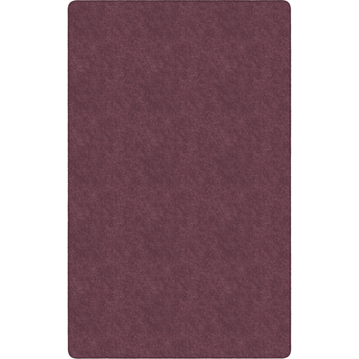 Flagship Carpets Amerisoft Plum Rug - 108’’x72’’ Rectangle - Nylon/Polyester - Rugs & Mats