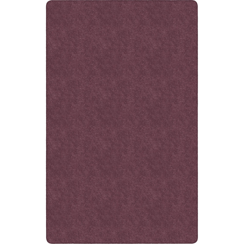 Flagship Carpets Amerisoft Plum Rug - 108’’x72’’ Rectangle - Nylon/Polyester - Rugs & Mats