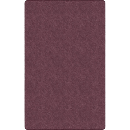 Flagship Carpets Amerisoft Plum Rug - 12ft x 90’’ Rectangle - Nylon/Polyester - Rugs & Mats