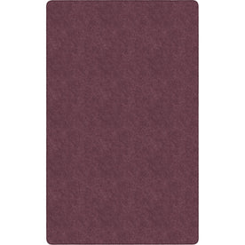 Flagship Carpets Amerisoft Plum Rug - 48x72 Rectangle - Soft Polyester/Nylon Blend - Rugs & Mats