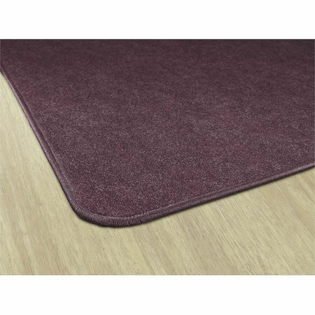 Flagship Carpets Amerisoft Plum Square Rug - 12x12 ft - Nylon/Polyester - Rugs & Mats