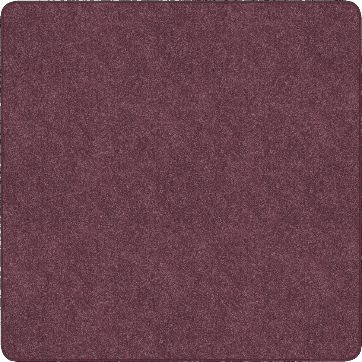 Flagship Carpets Amerisoft Plum Square Rug - 12x12 ft - Nylon/Polyester - Rugs & Mats