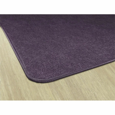 Flagship Carpets Amerisoft Purple Rug - 12ft x 90’’ Rectangle - Nylon/Polyester - Rugs & Mats