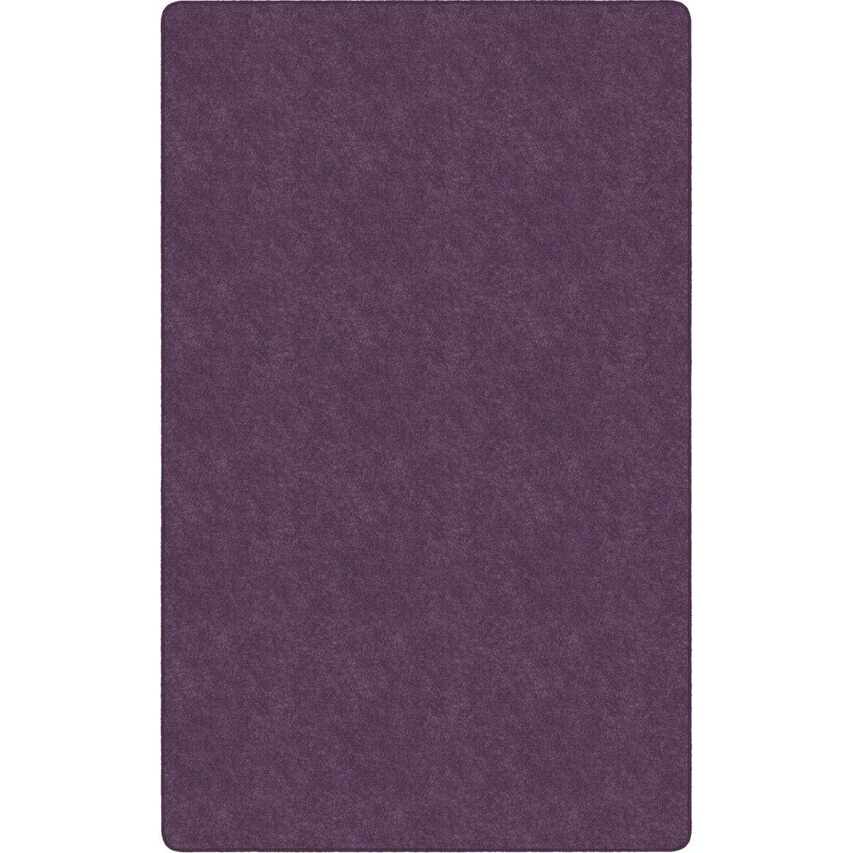 Flagship Carpets Amerisoft Purple Rug - 12ft x 90’’ Rectangle - Nylon/Polyester - Rugs & Mats
