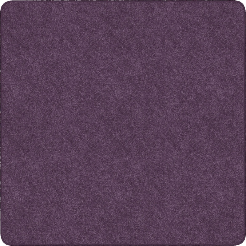 Flagship Carpets Amerisoft Purple Square Rug - 12x12 ft - Nylon/Polyester - Rugs & Mats