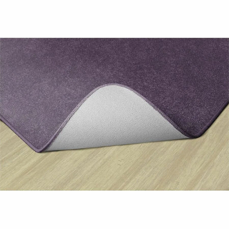 Flagship Carpets Amerisoft Purple Square Rug - 72’’x72’’ - Polyester/Nylon - Rugs & Mats