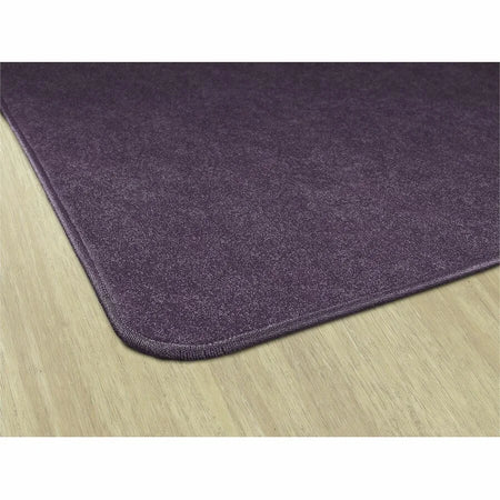 Flagship Carpets Amerisoft Purple Square Rug - 72’’x72’’ - Polyester/Nylon - Rugs & Mats