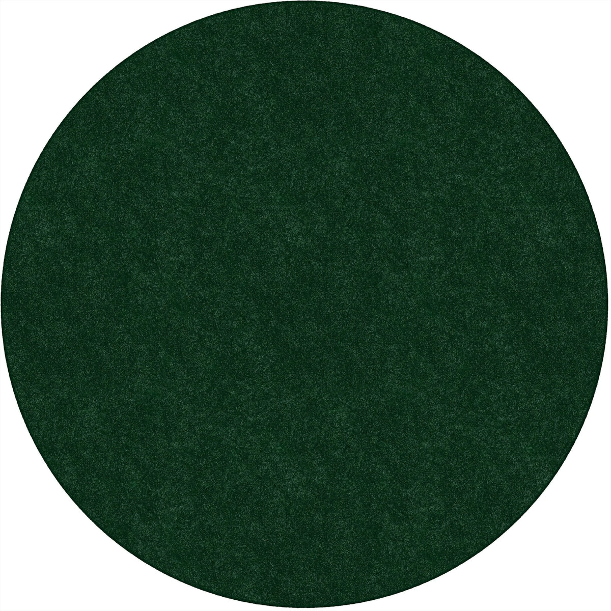 Flagship Carpets Amerisoft Round Rug - 72’’ Diameter - Emerald Green - Rugs & Mats
