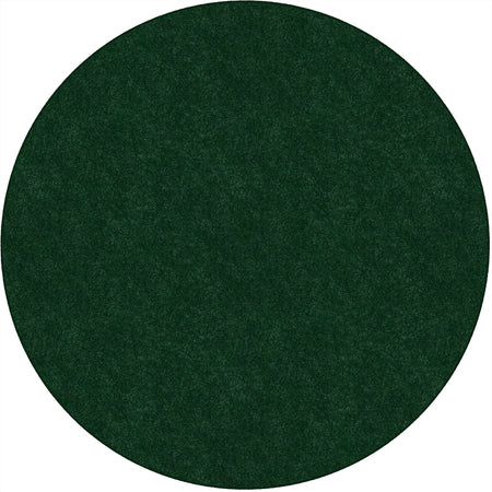 Flagship Carpets Amerisoft Round Rug - 72’’ Diameter - Emerald Green - Rugs & Mats