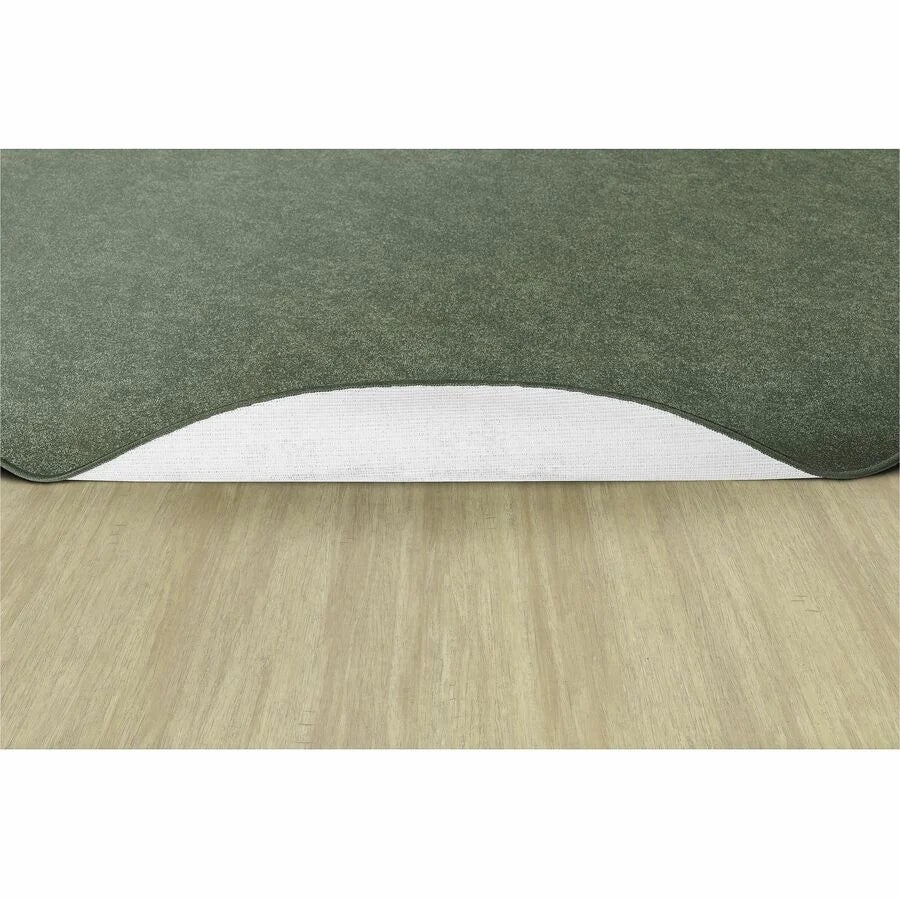 Flagship Carpets Amerisoft Round Rug - 72’’ Sage Green - Nylon/Polyester - Rugs & Mats
