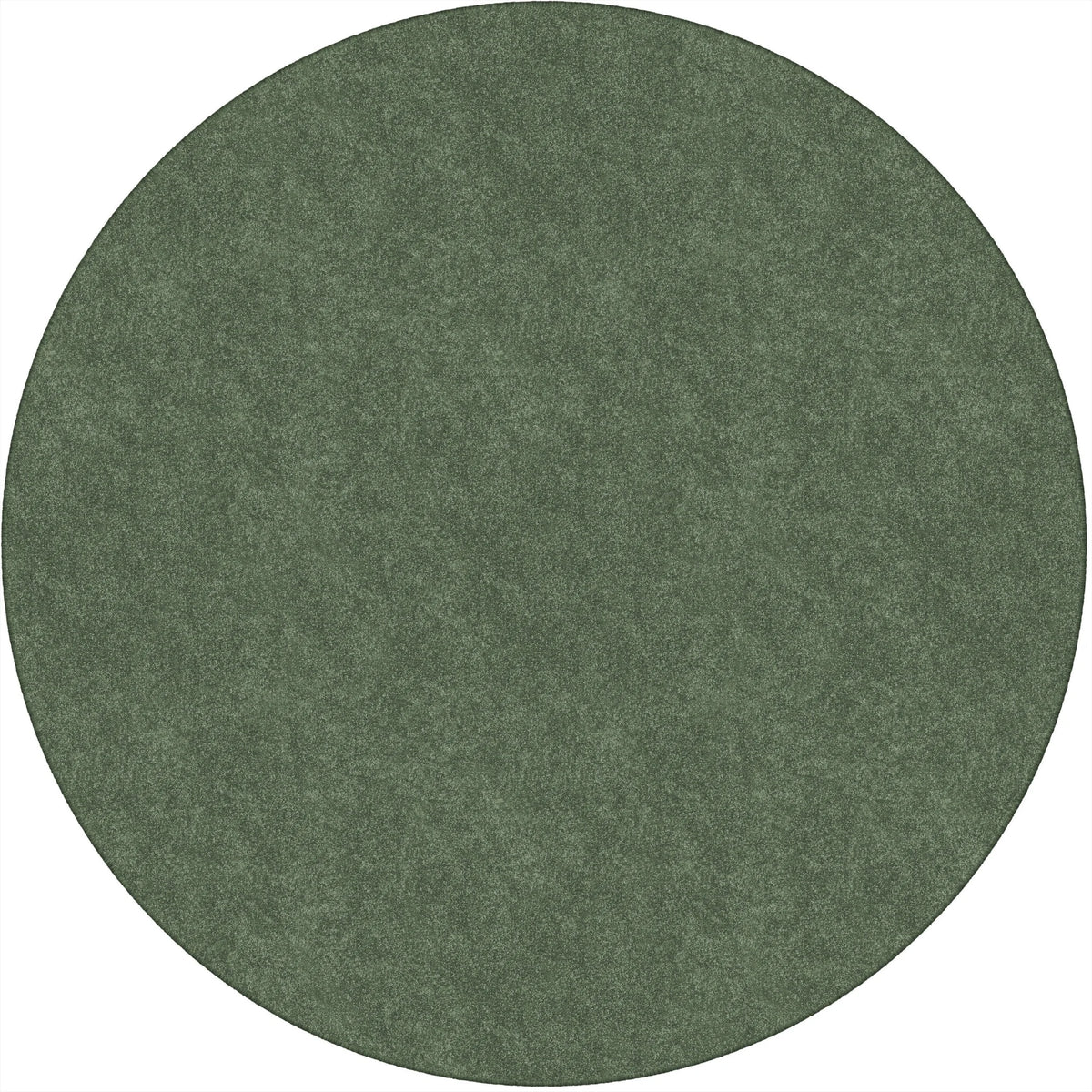 Flagship Carpets Amerisoft Round Rug - 72’’ Sage Green - Nylon/Polyester - Rugs & Mats
