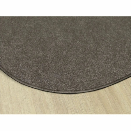 Flagship Carpets Amerisoft Round Rug - 72’’ Wheat - Nylon/Polyester - Rugs & Mats