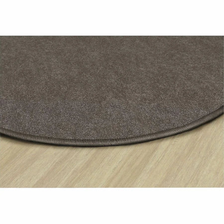 Flagship Carpets Amerisoft Round Rug - 72’’ Wheat - Nylon/Polyester - Rugs & Mats