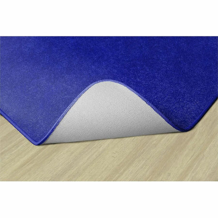 Flagship Carpets Amerisoft Royal Blue Square Rug - 12x12 ft - Nylon/Polyester - Rugs & Mats