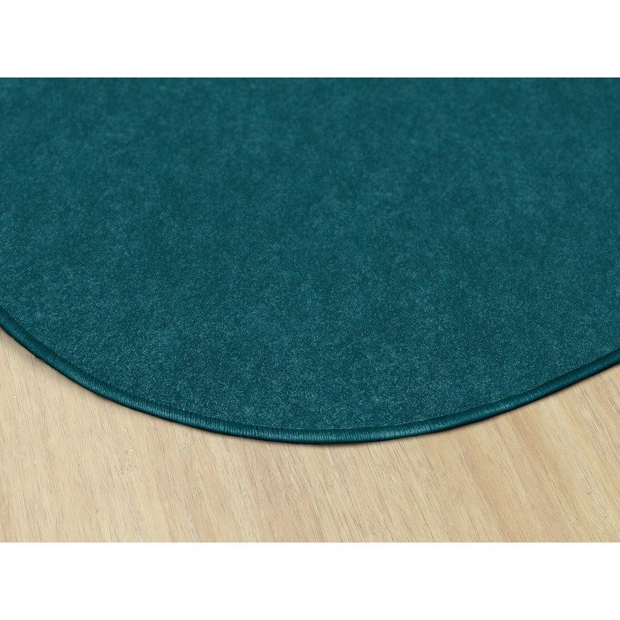 Flagship Carpets Amerisoft Solid Color Rug - Top