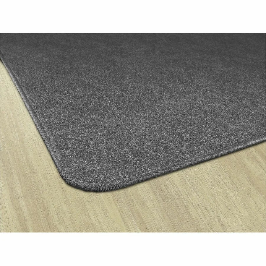 Flagship Carpets Amerisoft Solid Color Rug - 15x12 ft - Gray - Nylon/Polyester - Rugs & Mats
