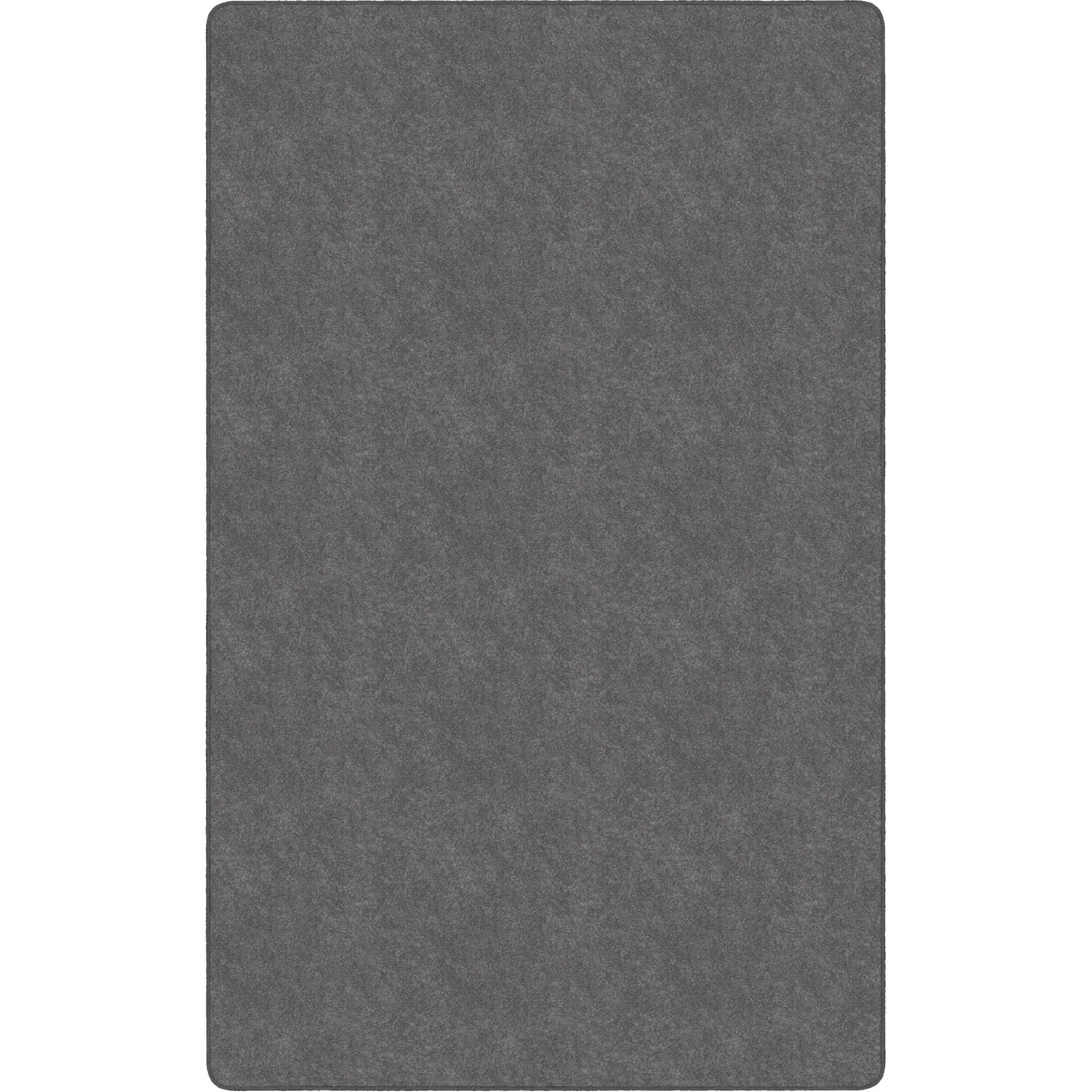 Flagship Carpets Amerisoft Solid Color Rug - 15x12 ft - Gray - Nylon/Polyester - Rugs & Mats