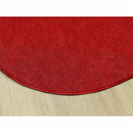 Flagship Carpets Amerisoft Solid Color Rug - Rear