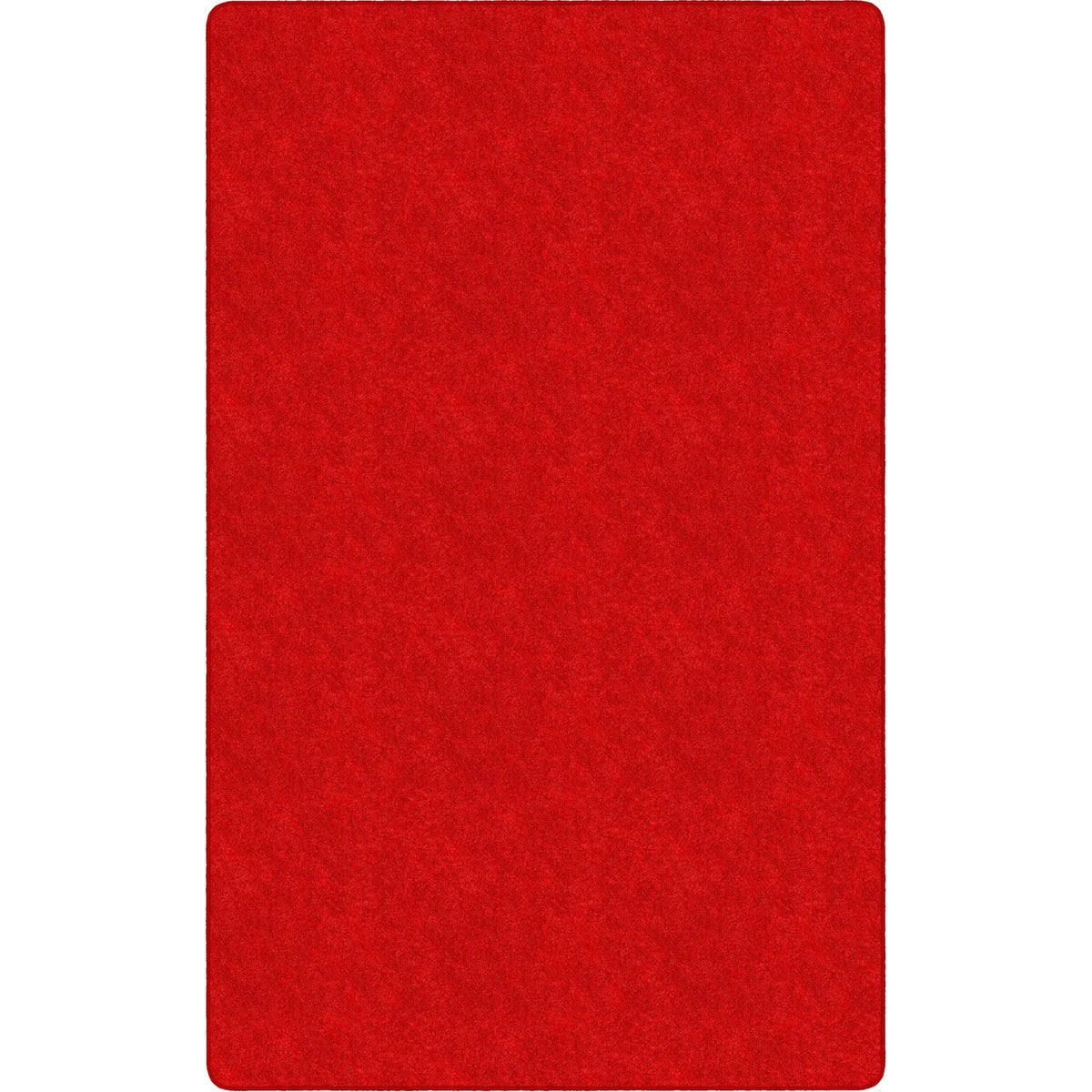 Flagship Carpets Amerisoft Solid Color Rug - Classic Red - 12ft x 90’’ - Rugs & Mats