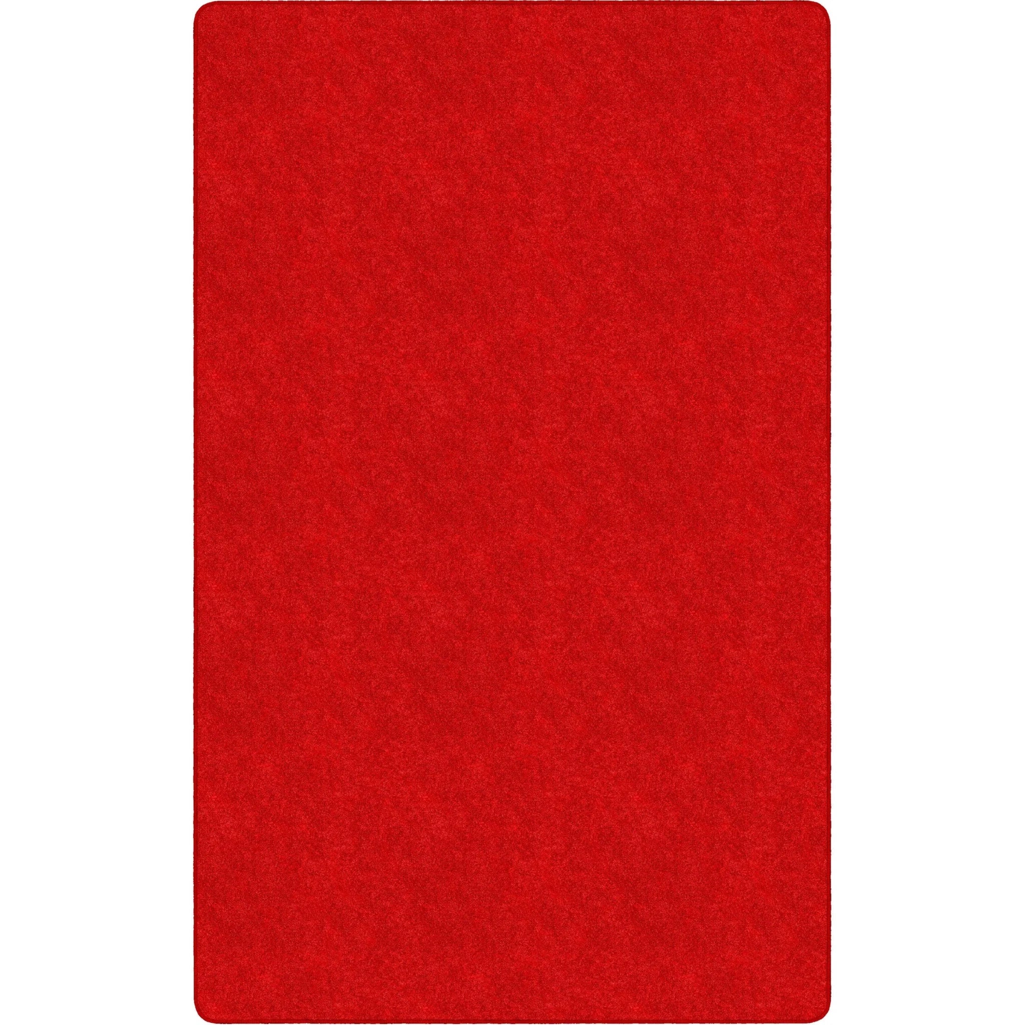 Flagship Carpets Amerisoft Solid Color Rug - Classic Red - 15x12 ft - Nylon/Polyester - Rugs & Mats