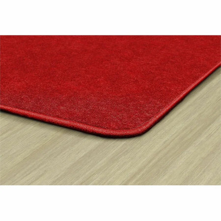 Flagship Carpets Amerisoft Solid Color Rug - Classic Red - 15x12 ft - Nylon/Polyester - Rugs & Mats