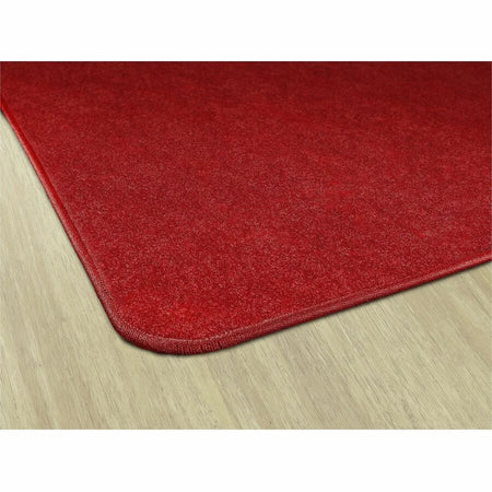 Flagship Carpets Amerisoft Solid Color Rug - Classic Red - 18x12 ft - Nylon/Polyester - Rugs & Mats
