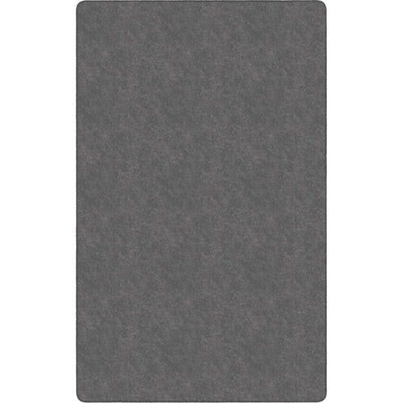 Flagship Carpets Amerisoft Solid Color Rug - Gray - 12ft x 90’’ - Nylon/Polyester - Rugs & Mats