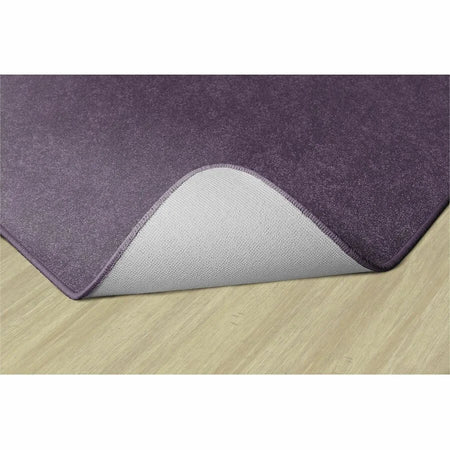 Flagship Carpets Amerisoft Solid Color Rug - Purple - 18x12 ft - Nylon/Polyester - Rugs & Mats