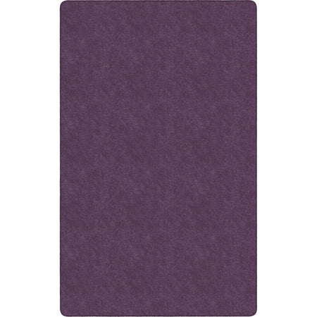 Flagship Carpets Amerisoft Solid Color Rug - Purple - 18x12 ft - Nylon/Polyester - Rugs & Mats