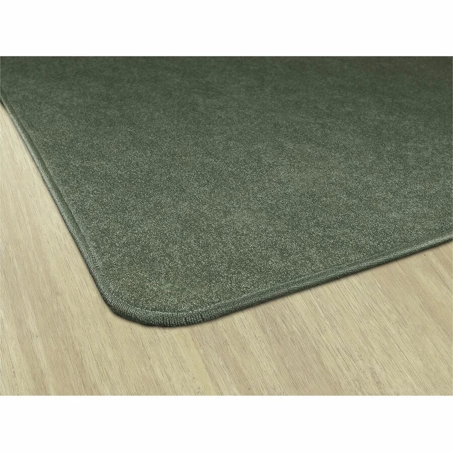 Flagship Carpets Amerisoft Solid Color Rug - Sage Green Rectangle - Rugs & Mats