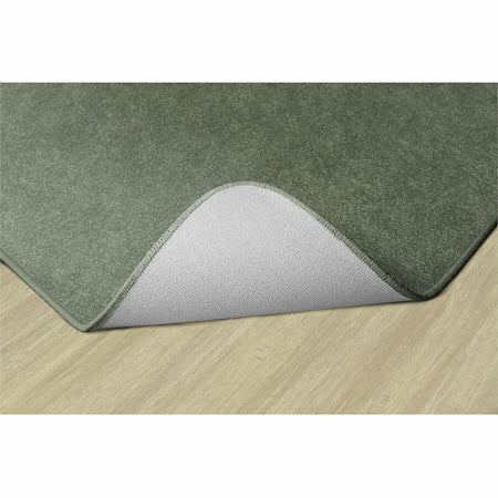 Flagship Carpets Amerisoft Solid Color Rug - Sage Green Rectangle - Rugs & Mats