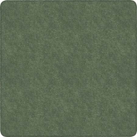Flagship Carpets Amerisoft Solid Color Rug - Sage Green Square - Rugs & Mats