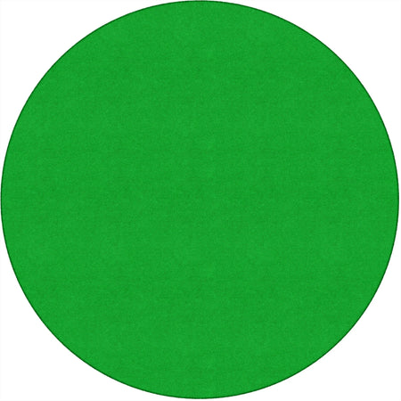 Flagship Carpets Ameristrong Lime Green Round Rug - Traditional Floor - Rugs & Mats