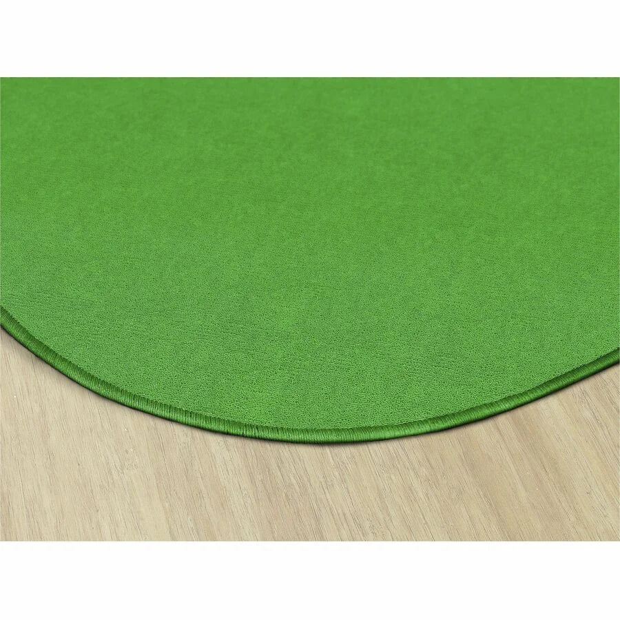 Flagship Carpets Ameristrong Lime Green Round Rug - Traditional Floor - Rugs & Mats