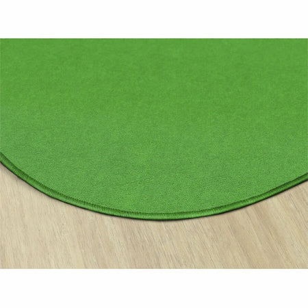 Flagship Carpets Ameristrong Lime Green Round Rug - Traditional Floor - Rugs & Mats