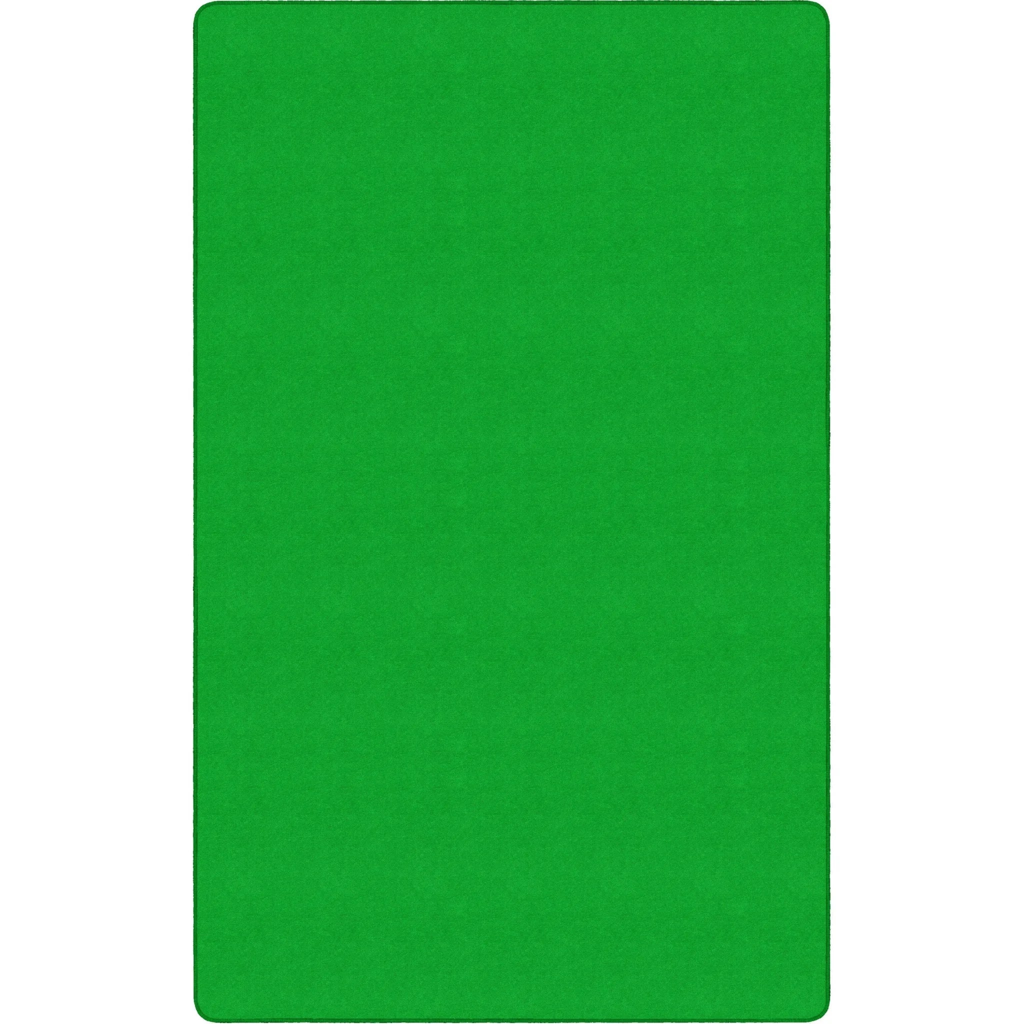 Flagship Carpets Ameristrong Lime Green Rug - Traditional 12ft x 91.20’’ Nylon - Rugs & Mats